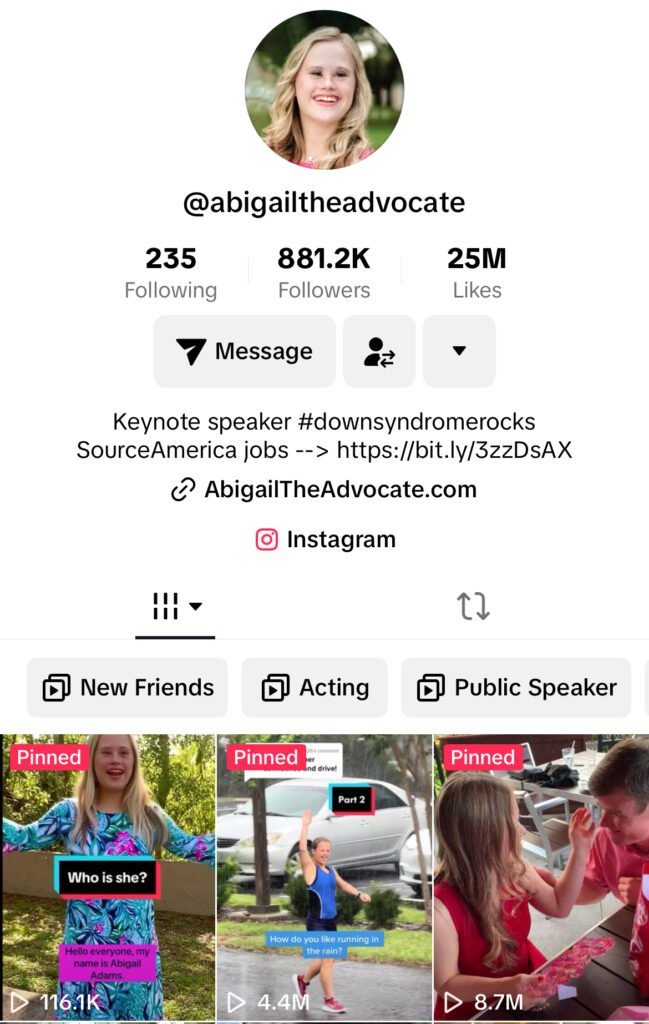 Abigail the Advocate TikTok